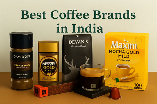 Best coffee brands in India - Nescafe, Maxim, Lavazza