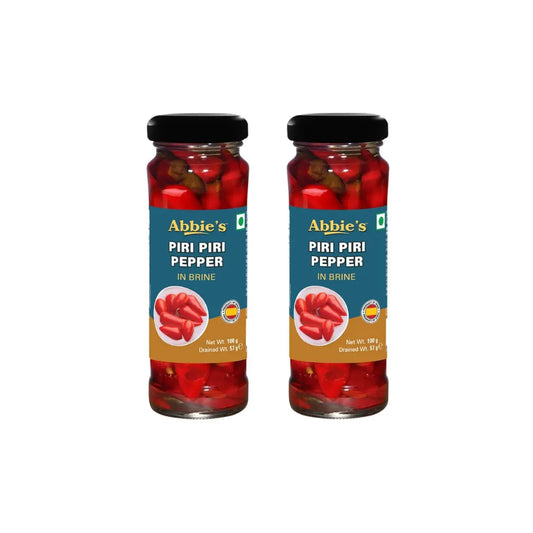 Abbie's Piri Piri Pepper in Brine 100 g (Pack of 2)