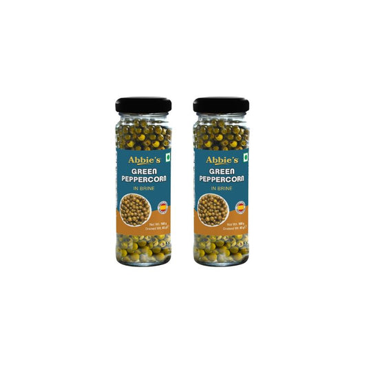 Abbie's Green Peppercorn In Brine (100 g X 2)