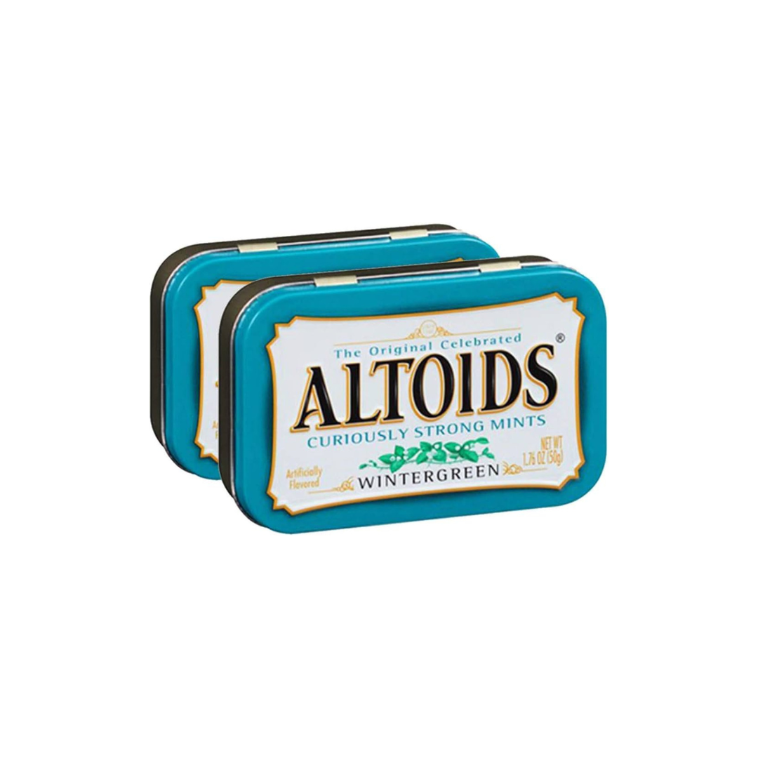Altoids Curiously Strong Mints Wintergreen 50g (Pack of 2)