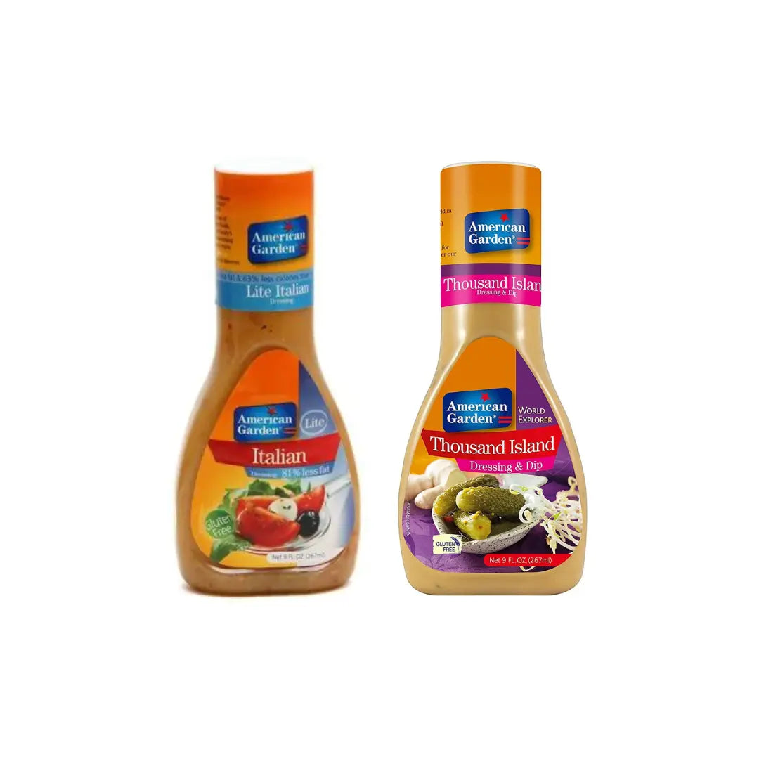 American Garden Italian & Thousand Island Dressing Combo 267ml – Dressing Combo Pack