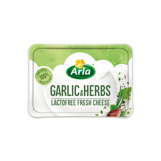 Arla Garlic & Herbs LactoFREE Fresh Cheese 200g