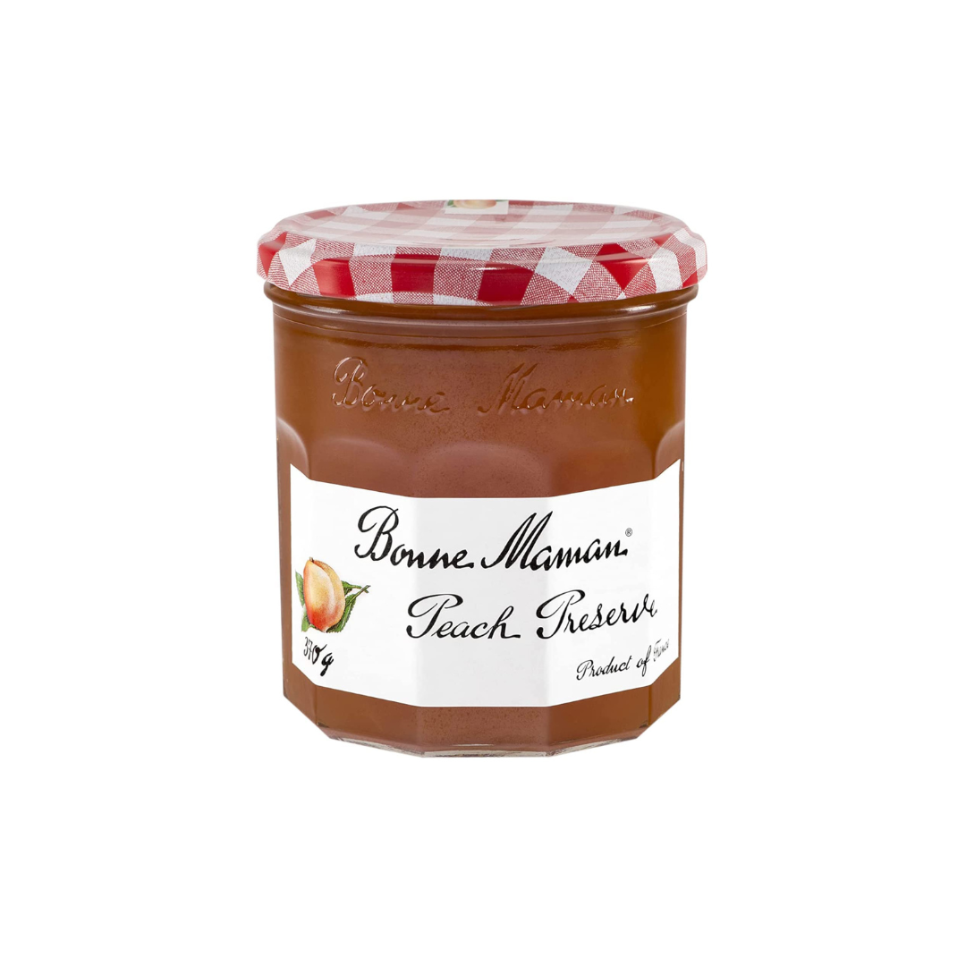 Bonne Maman Peach Preserve, Marmalade Fruit Jam, 370g
