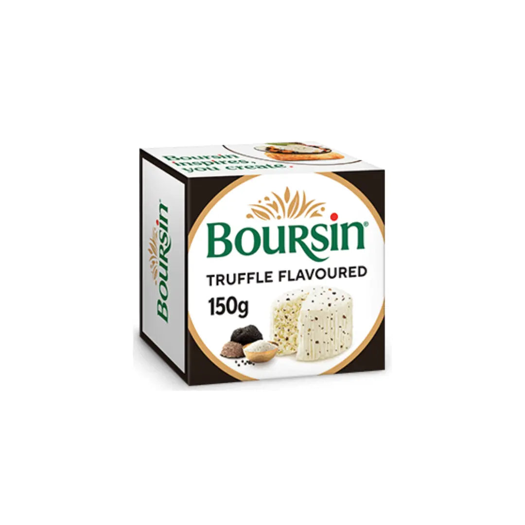 Boursin Truffle Flavoured Soft Cheese 150g