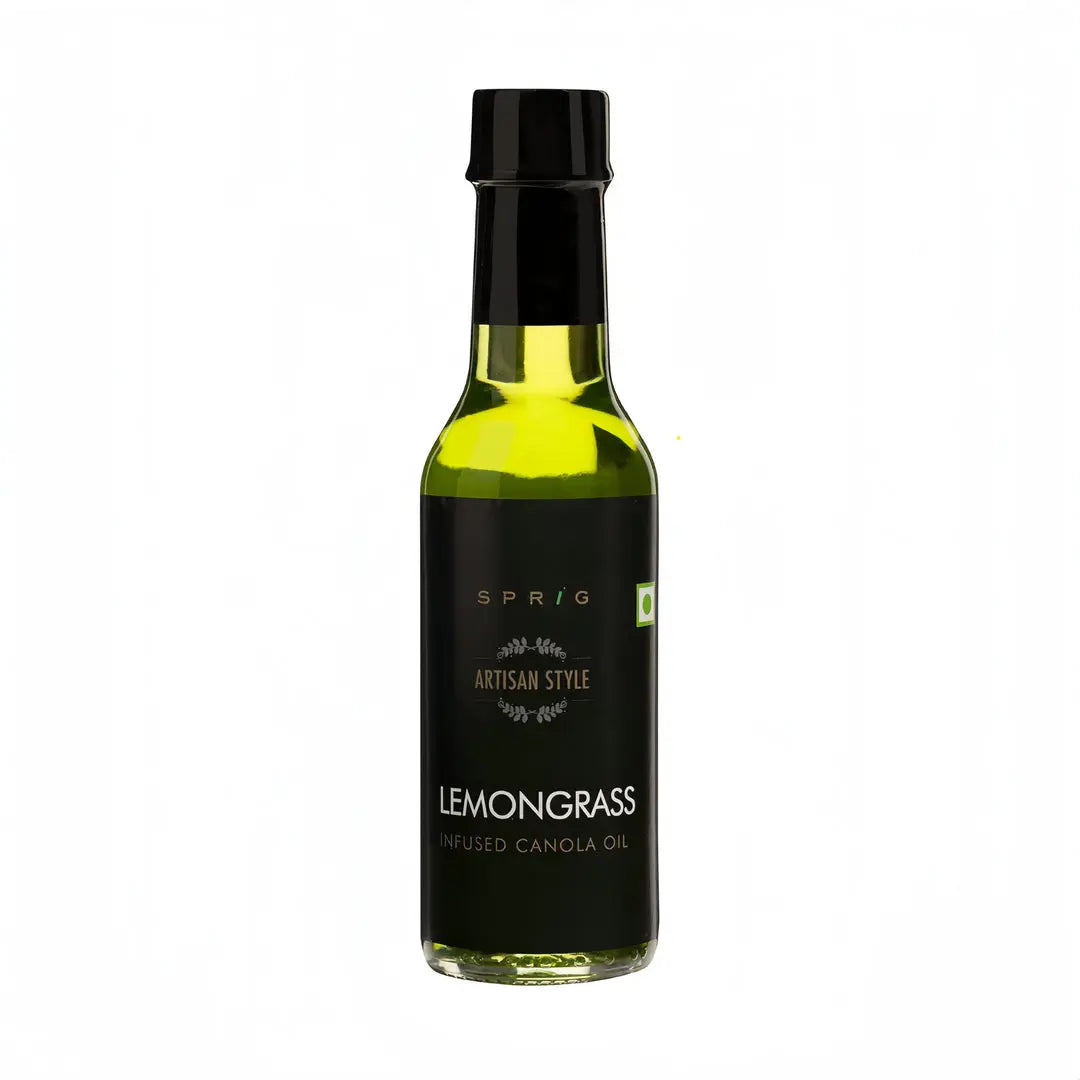 Buy Gourmet Fresh Lemongrass Infused Canola Oil For Cooking,125Gm