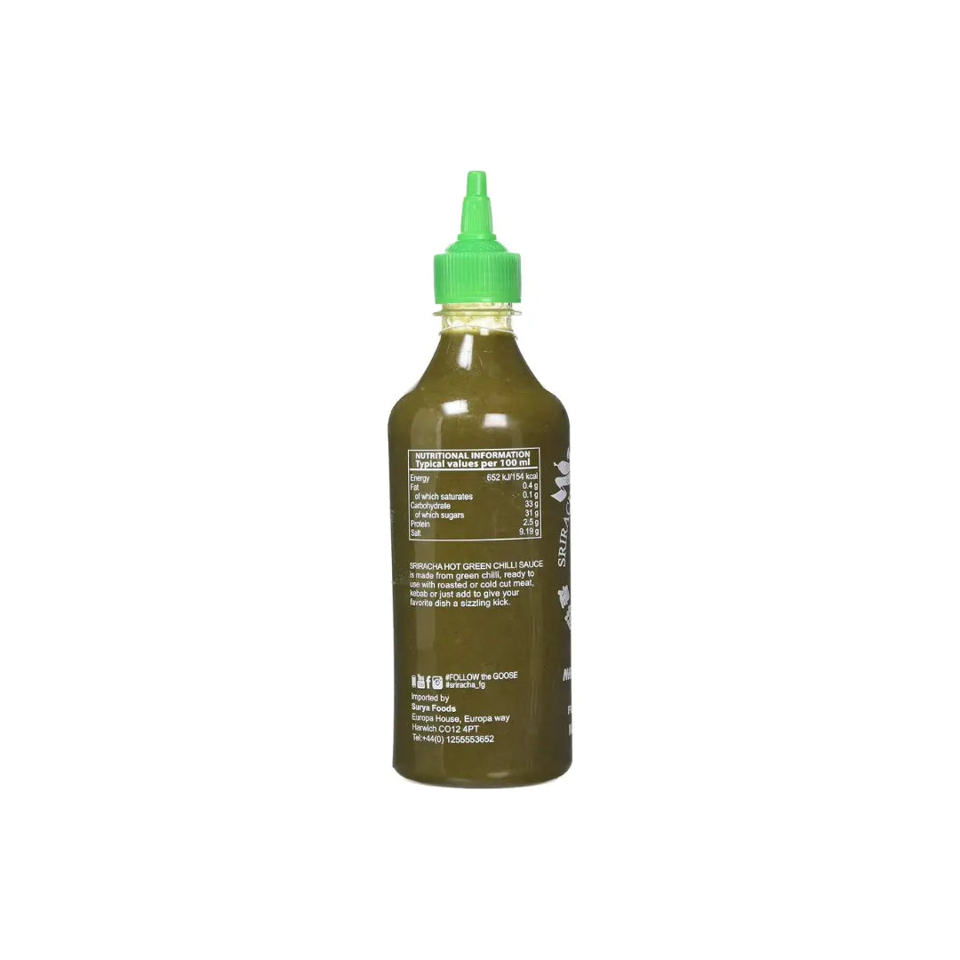 Buy Now Flying Goose, Sriracha Green Chilli Sauce 455ml | luckystore.in
