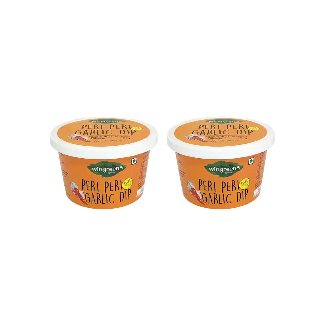Buy Wingreens Peri Peri Garlic Dip 150g (Pack of 2)