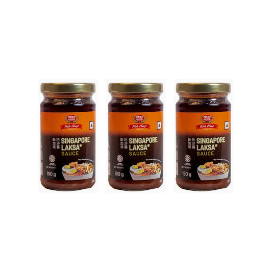 Buy Woh Hup Singapore Laksa Paste 190g (Pack of 3)