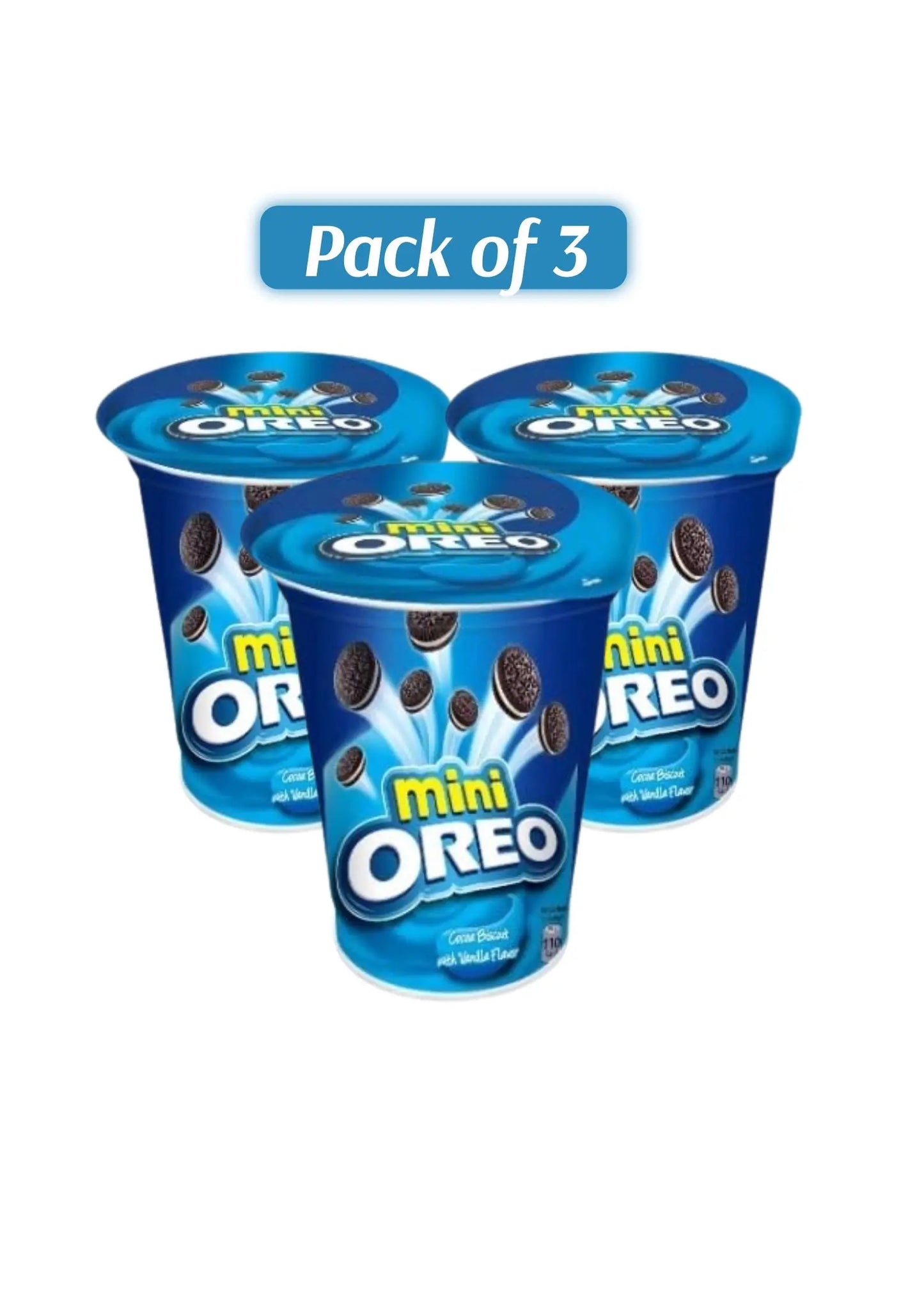Cadbury Mini Oreo Cookies Cup 67g ( pack of 3)