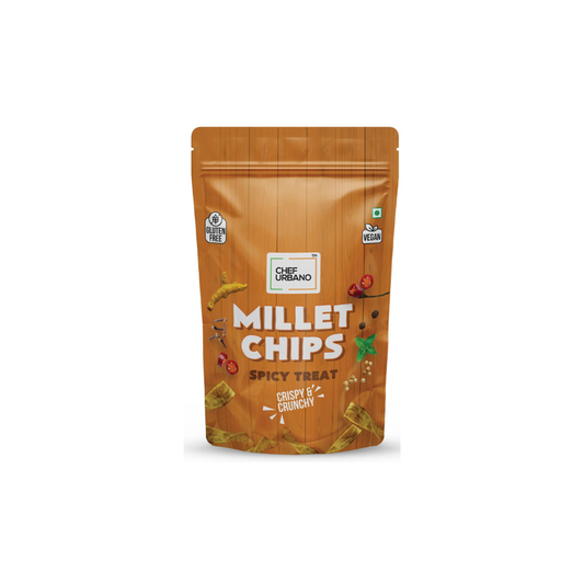 Chef Urbano Millet Chips Spicy Treat, 85g