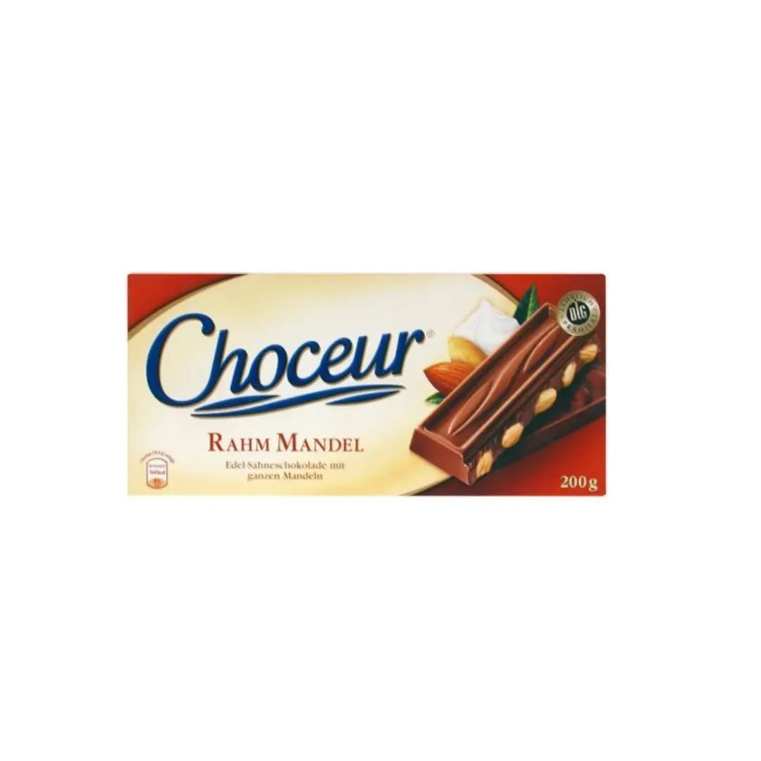 Rahm Mandel Choceur Smooth Creamy Chocolate with Whole Almonds, 200gm