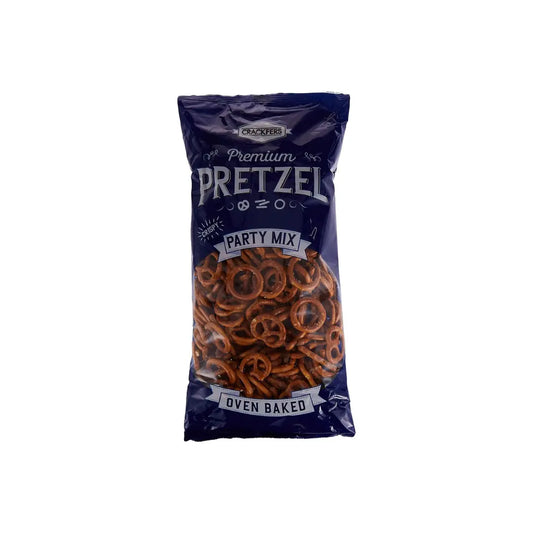 Crackfers Crispy Pretzel Party Mix Oven Baked 350g