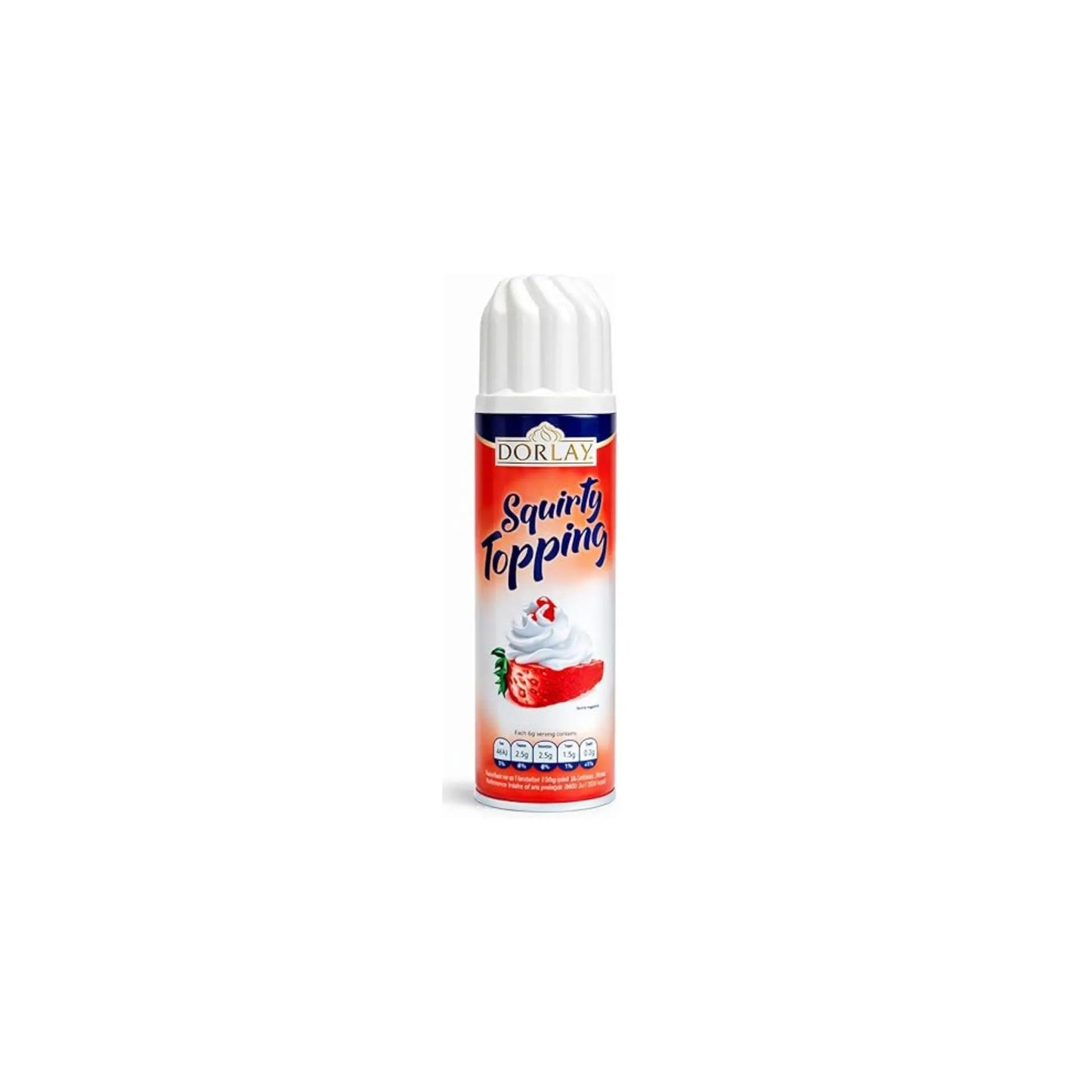 DORLAY SQUIRTY TOPPING 250g