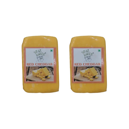 Dear Uncle Red Cheddar Cheese 200g (Pack of 2)