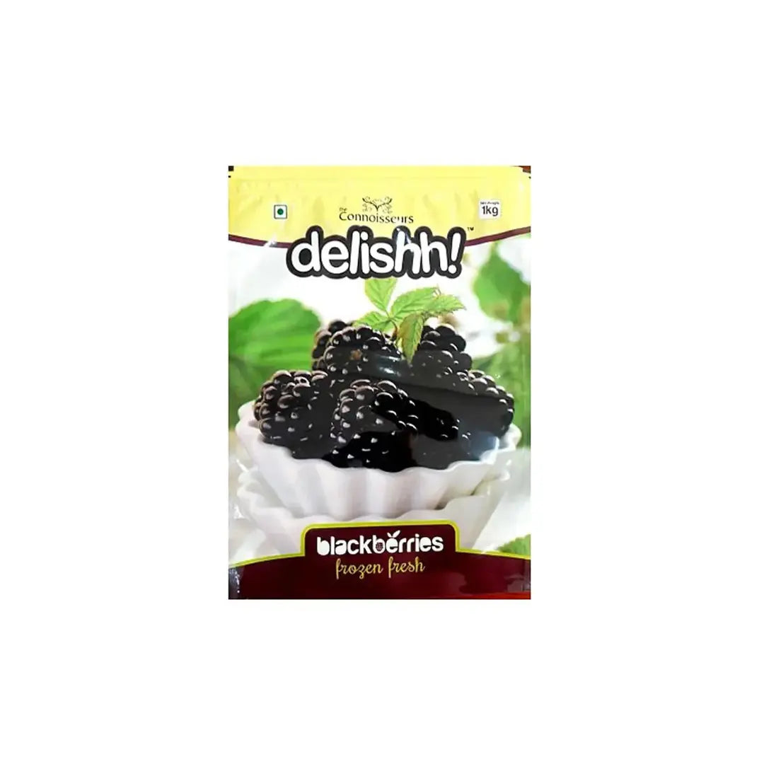 Delishh Blackberries Frozen Fresh 1kg