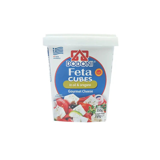 Dodoni Feta Cubes in Oil & Oregano 150g