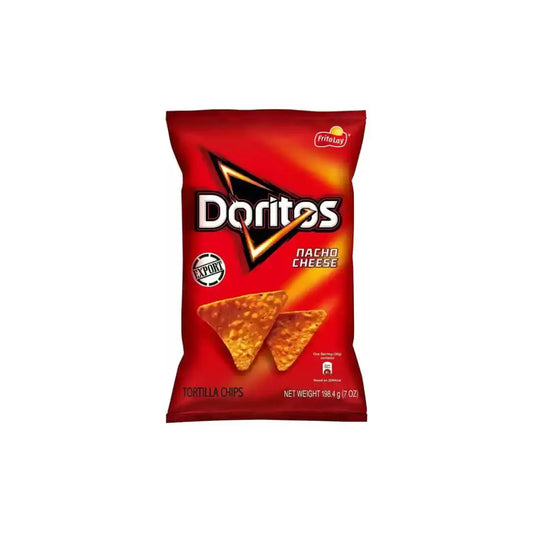 Doritos Nacho Cheese Flavored Tortilla Chips, 198.4 g