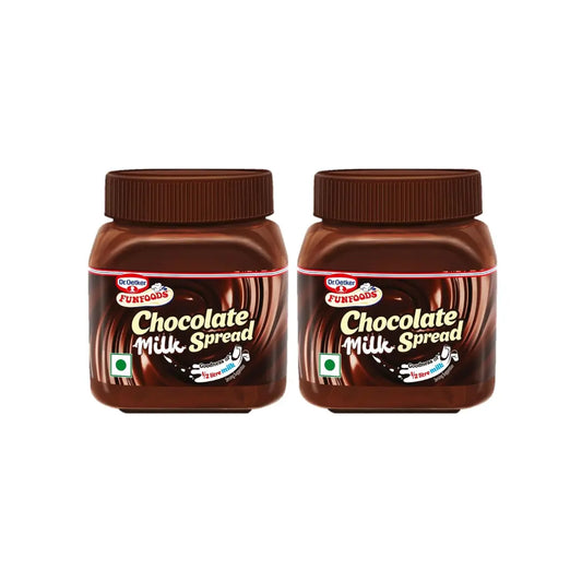 Dr. Oetker FunFoods Chocolate Milk Spread 225g (Pack of 2)
