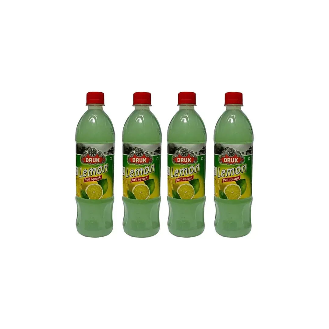 Druk Lemon Fruit Squash, 700 ml (Pack of 4)