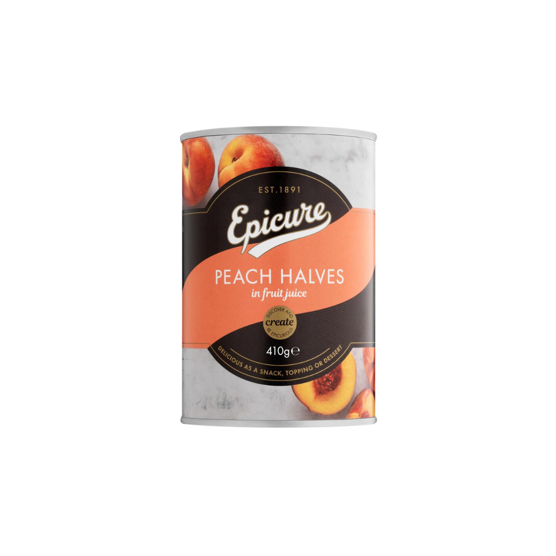 Epicure Pear Halves In Fruit Juice 410g