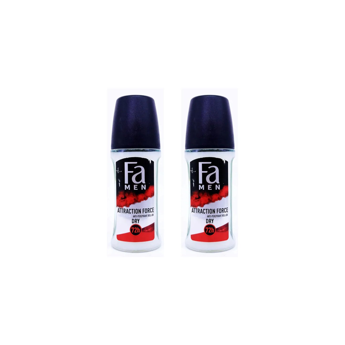 FA Men Attraction Force Dry 72h 50ml (Pack of 2)