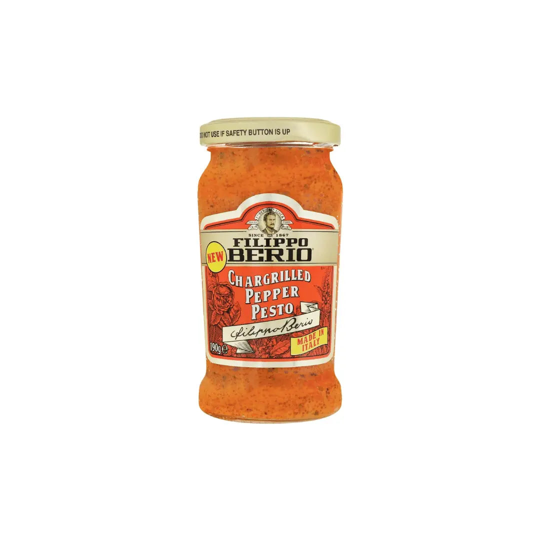 Filippo Berio Chargrilled Pepper Pesto 190g