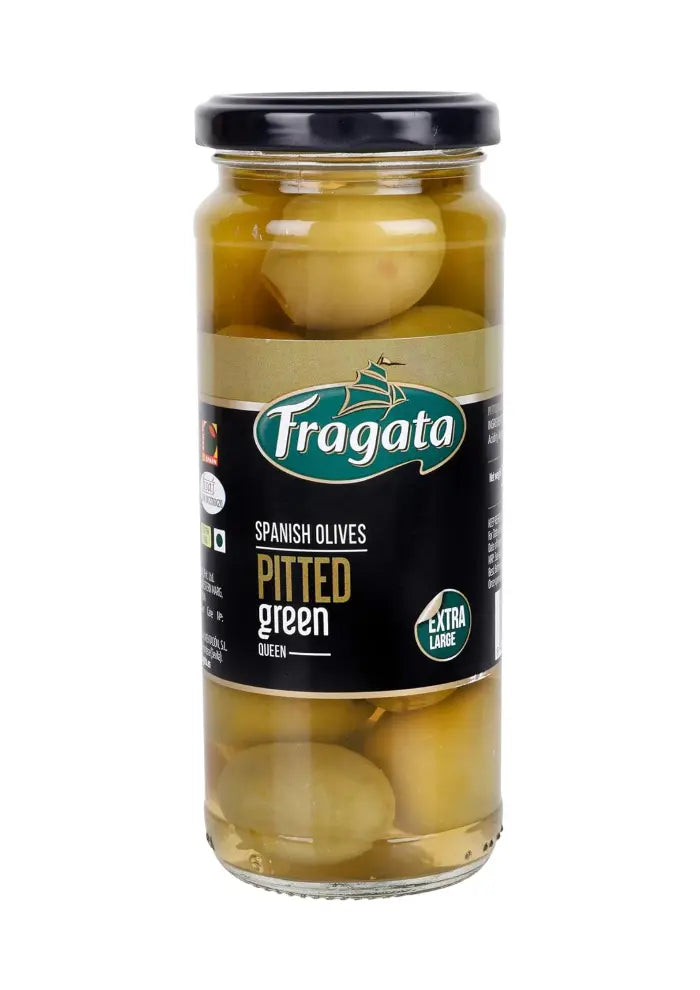 Fragata Pitted Green Spanish Olives 340g