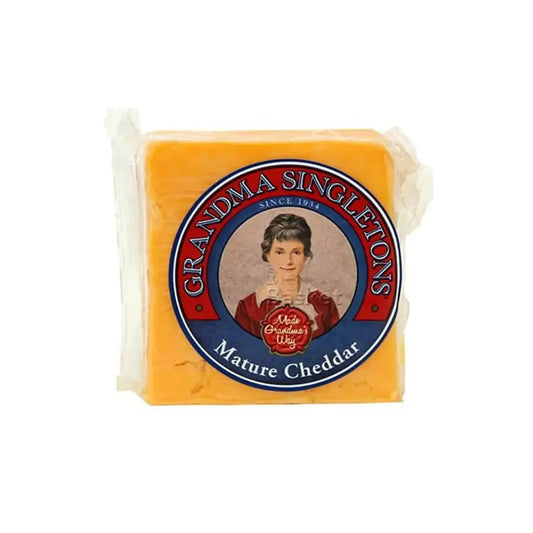 Grandma Singletons Mature Cheddar Cheese 200g