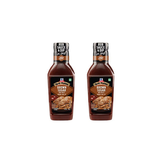 Grill Mates Brown Sugar BBQ Sauce, 500g (Pack of 2)
