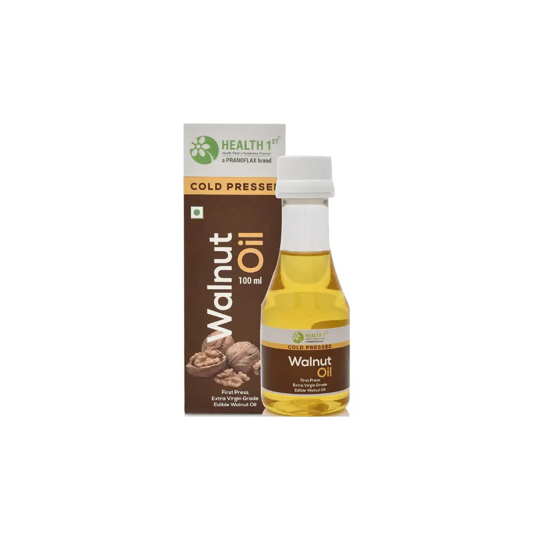 HEALTH 1st Cold Pressed Walnut Oil, 100ml