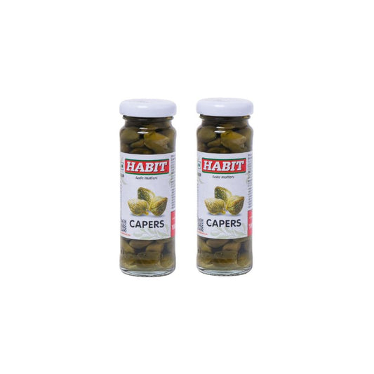 Buy Habit Capers Capotes in Brine 100gm Pack of 2 – Buy Online at Luckystore