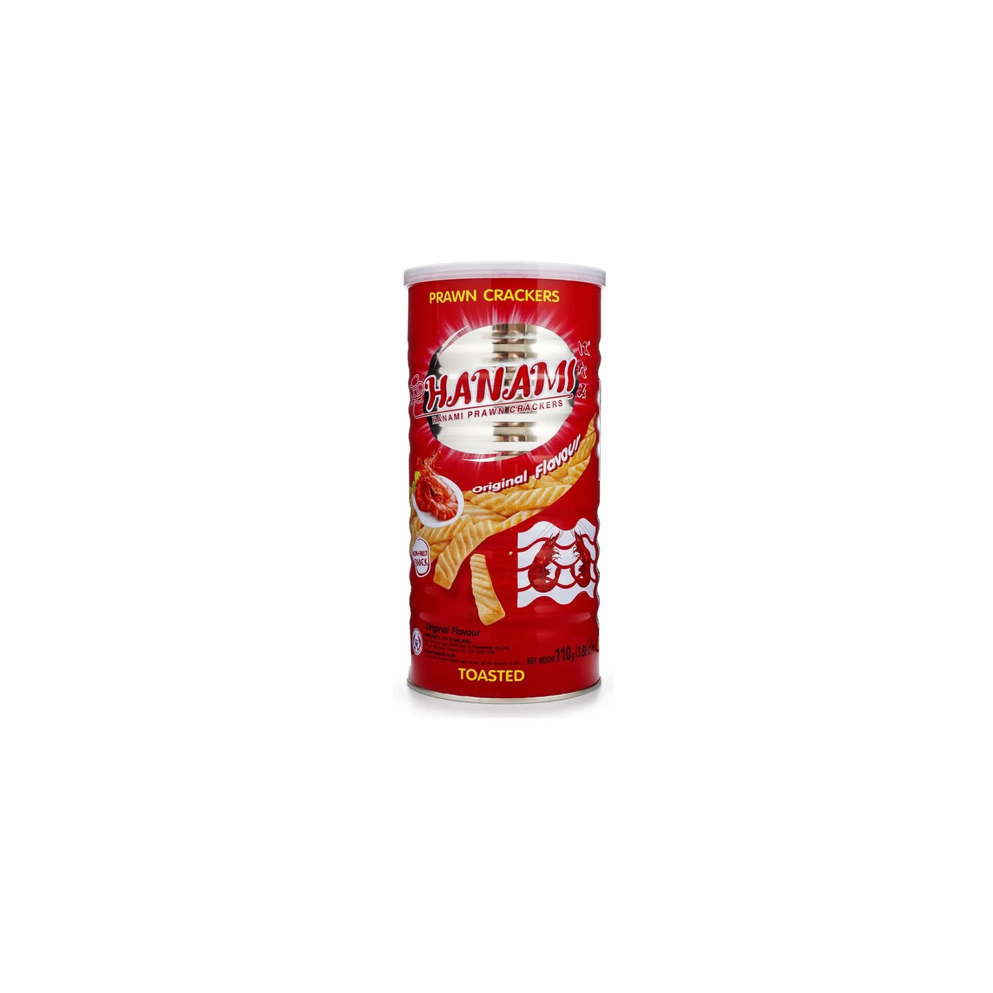 Hanami Prawn Crackers Original Flavours 110g