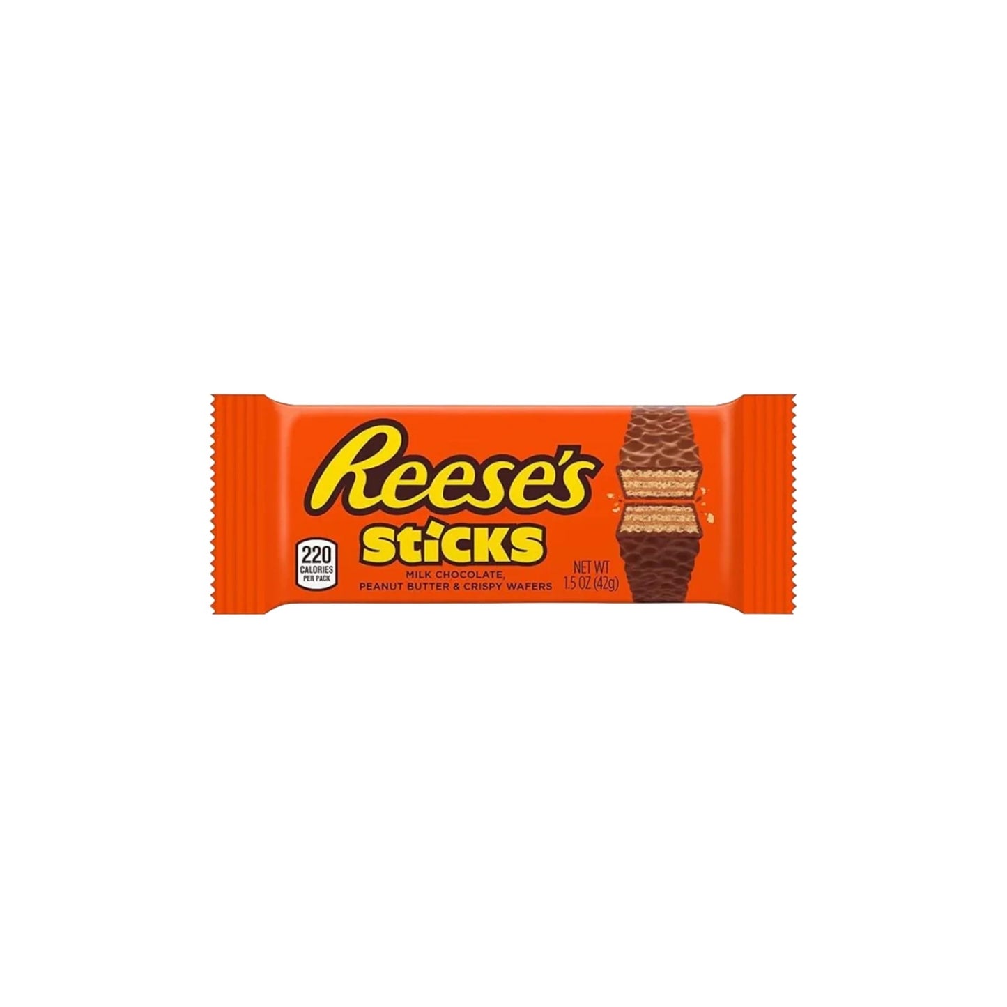 Hershey's Reeses Peanut Butter Crispy Wafer Sticks 42g