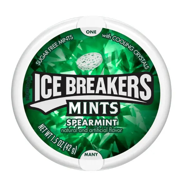 Buy Ice Breakers Spearmint Mints 42G + Ice Breakers Coolmint Sugar Free Mints, 42g (Combo Pack)