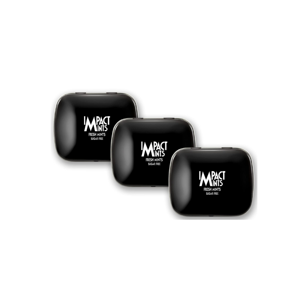 Impact Sugar Free Fresh Mints, 16 gm (Pack of 3)