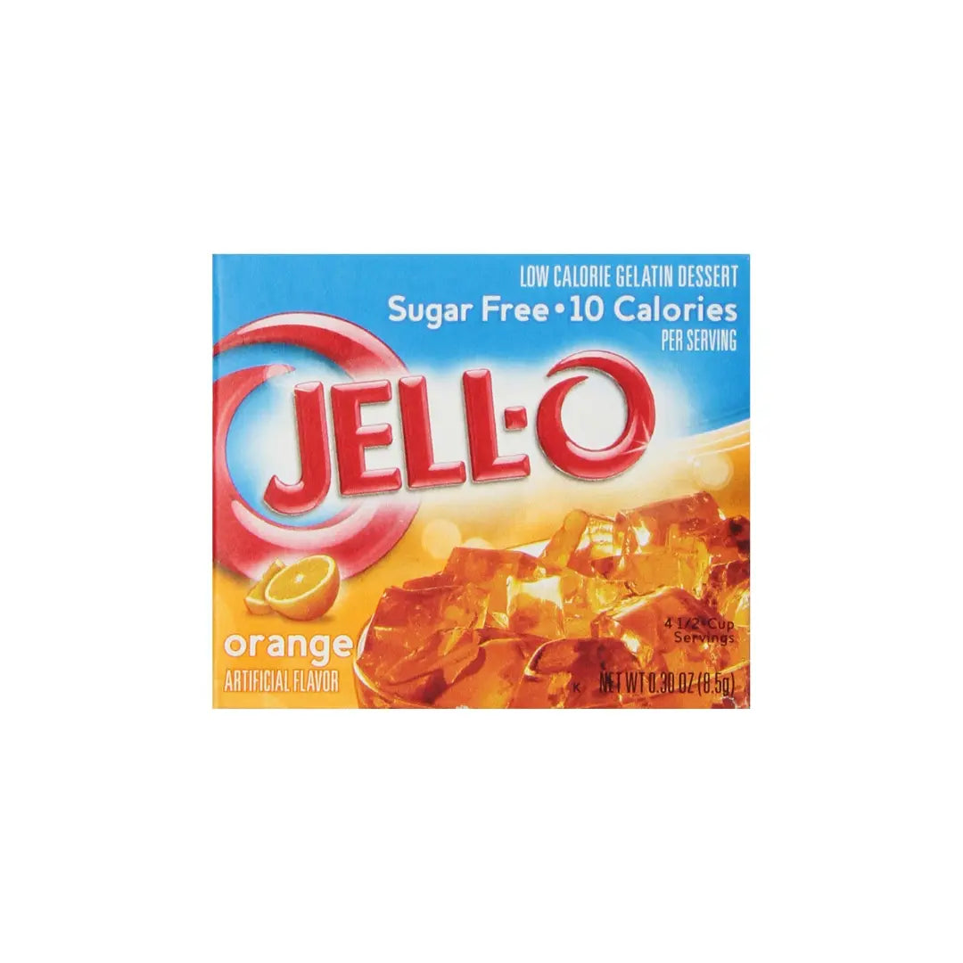Jell-O Orange Sugar Free Gelatin Jelly 8.5g