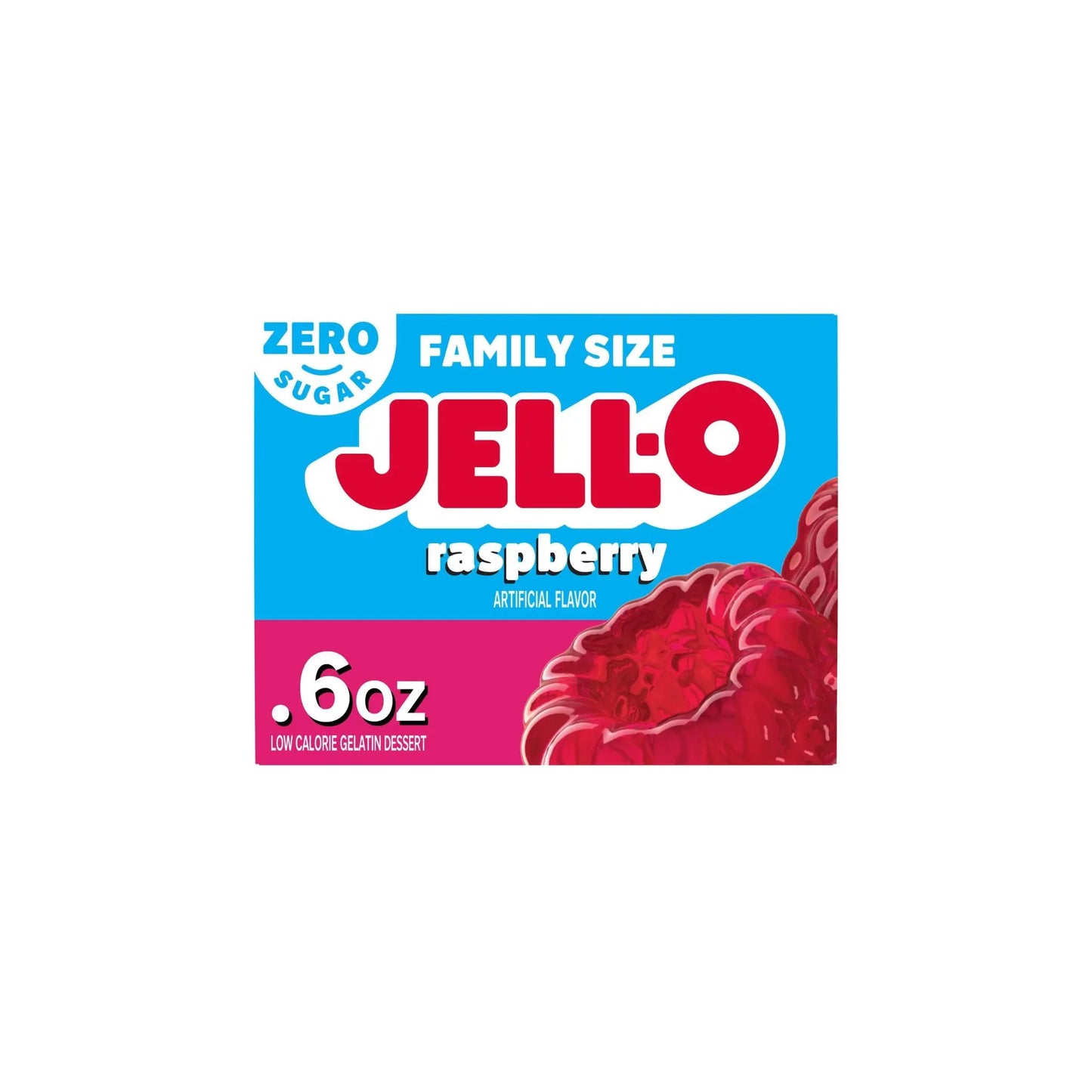 Jell-O Raspberry Sugar free 06 oz 17g Luckystore