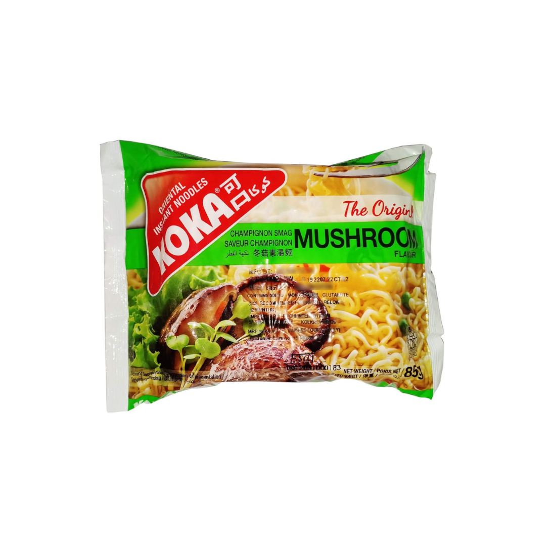 KOKA Original Mushroom Noodles 85g- (Pack of 12)