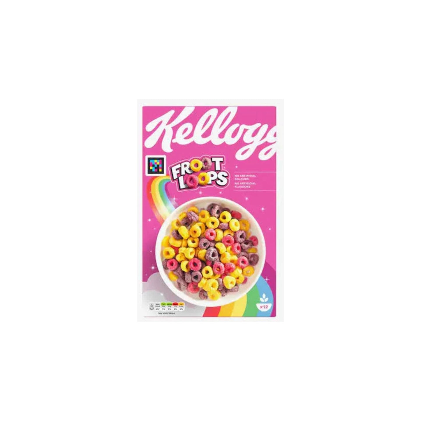 Kellogg's Fruit Loops 286g (Imported) - Colorful & Fruity Breakfast Cereal