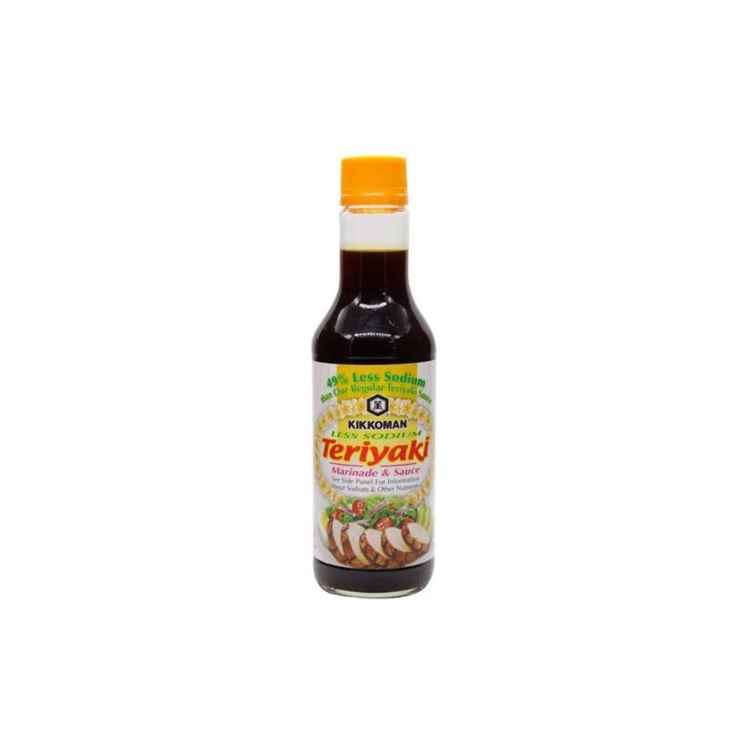 Kikkoman Teriyaki Marinade & Sauce - Less Sodium, 296ml (Imported)