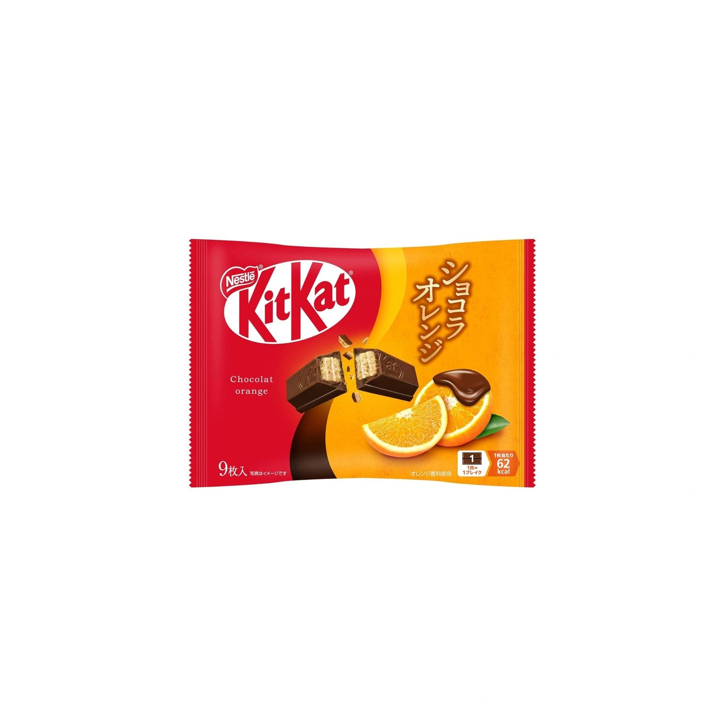 Kitkat Chocolat Orange 9 Pieces Inside 116g