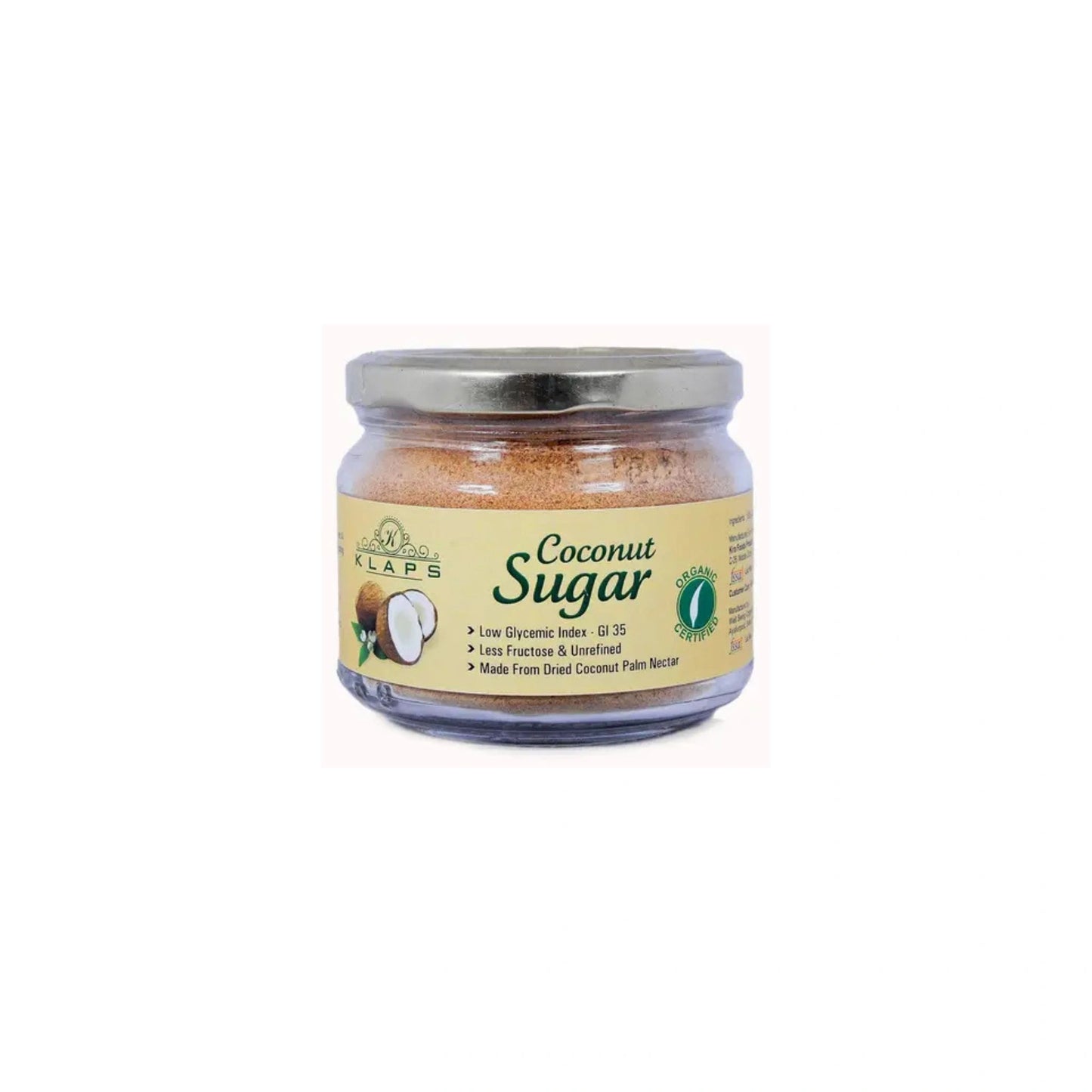 Klaps Organic Coconut Sugar 250g