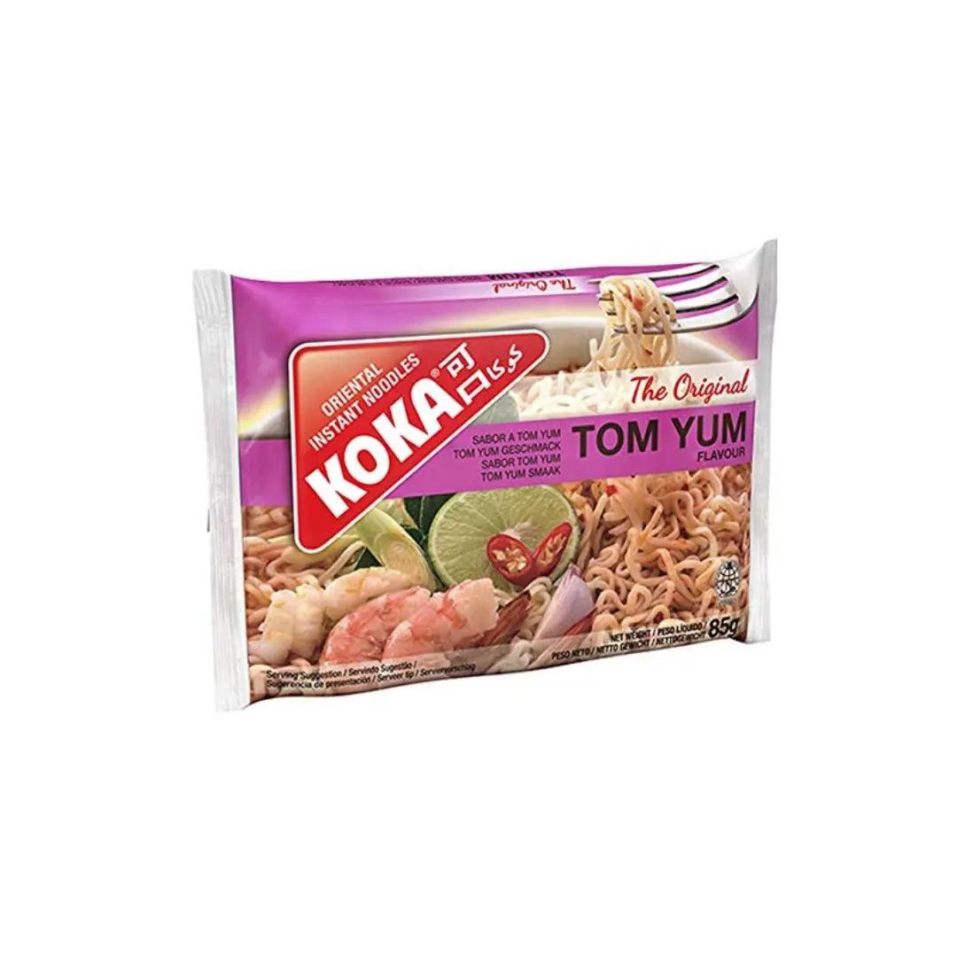 Koka Tom Yum Noodles 85 gm (pack of 5) x 2