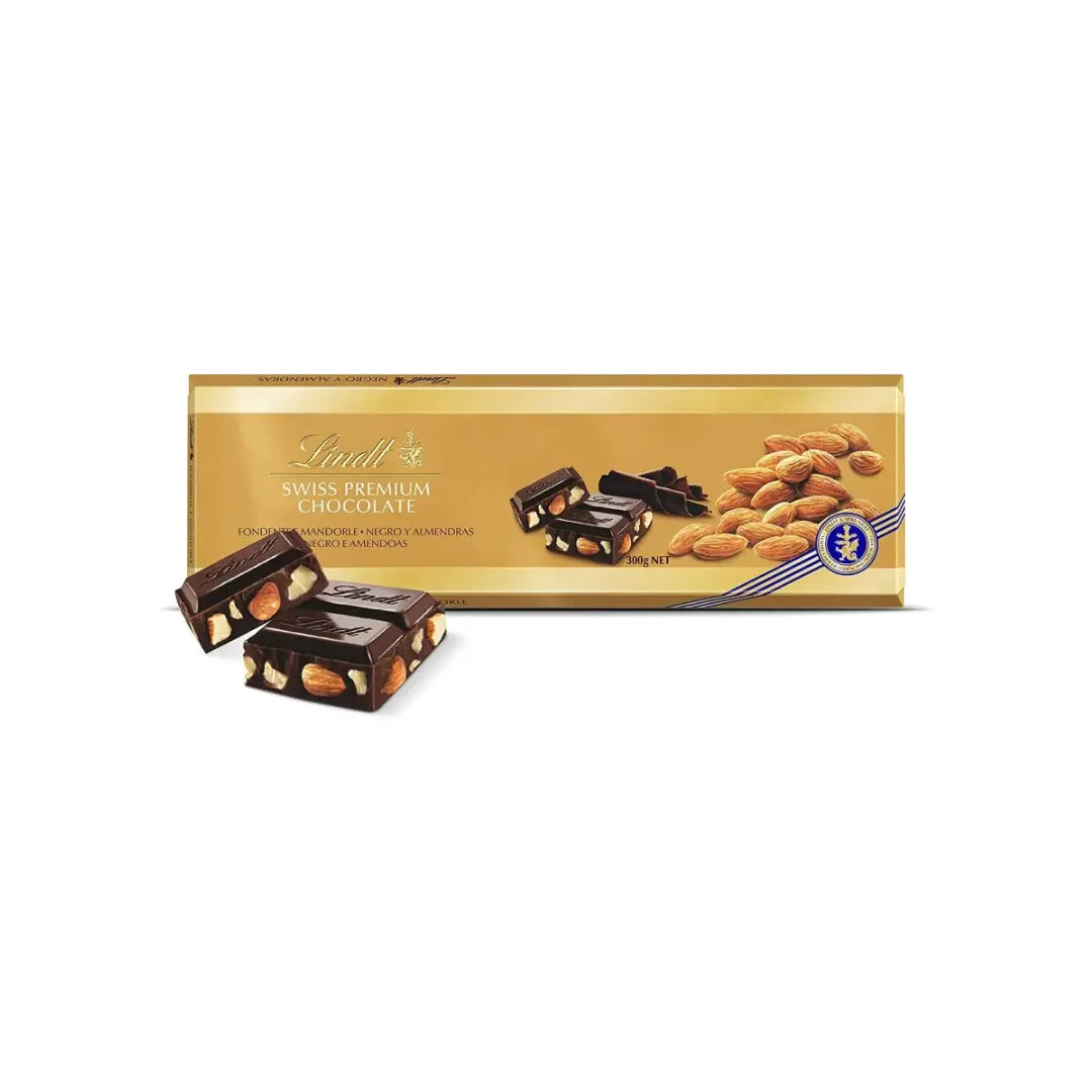 LINDT Swiss Premium Dark Chocolate Bars (300g)