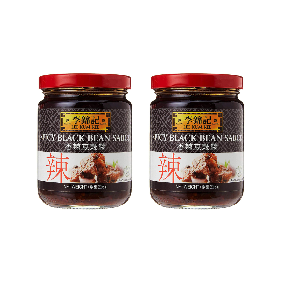 Lee Kum Kee Spicy Black Bean Sauce, 226 g (PACK OF 2)