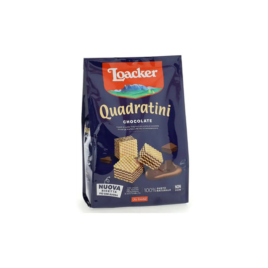 Loacker Quadratini Chocolate, 250Gm