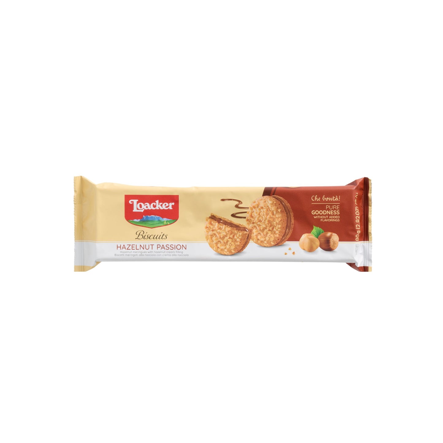 Loacker Hazelnut Passion Biscuits