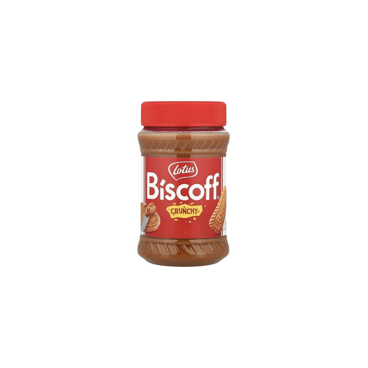 Lotus Biscoff Crunchy Spread 380g for Desserts & Toast