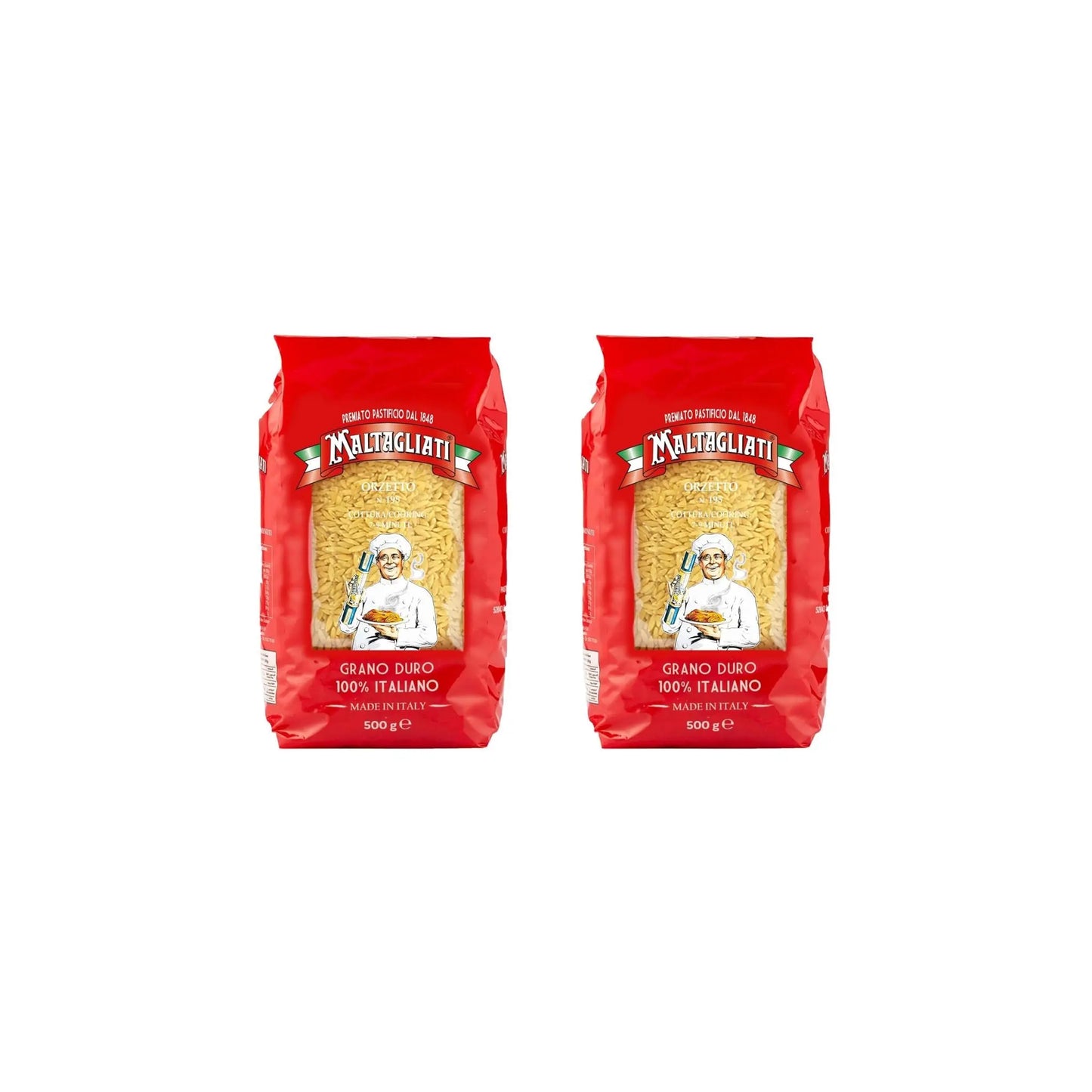 Maltagliati Pasta - Italian Orzetto 500g (PACK OF 2) Luckystore