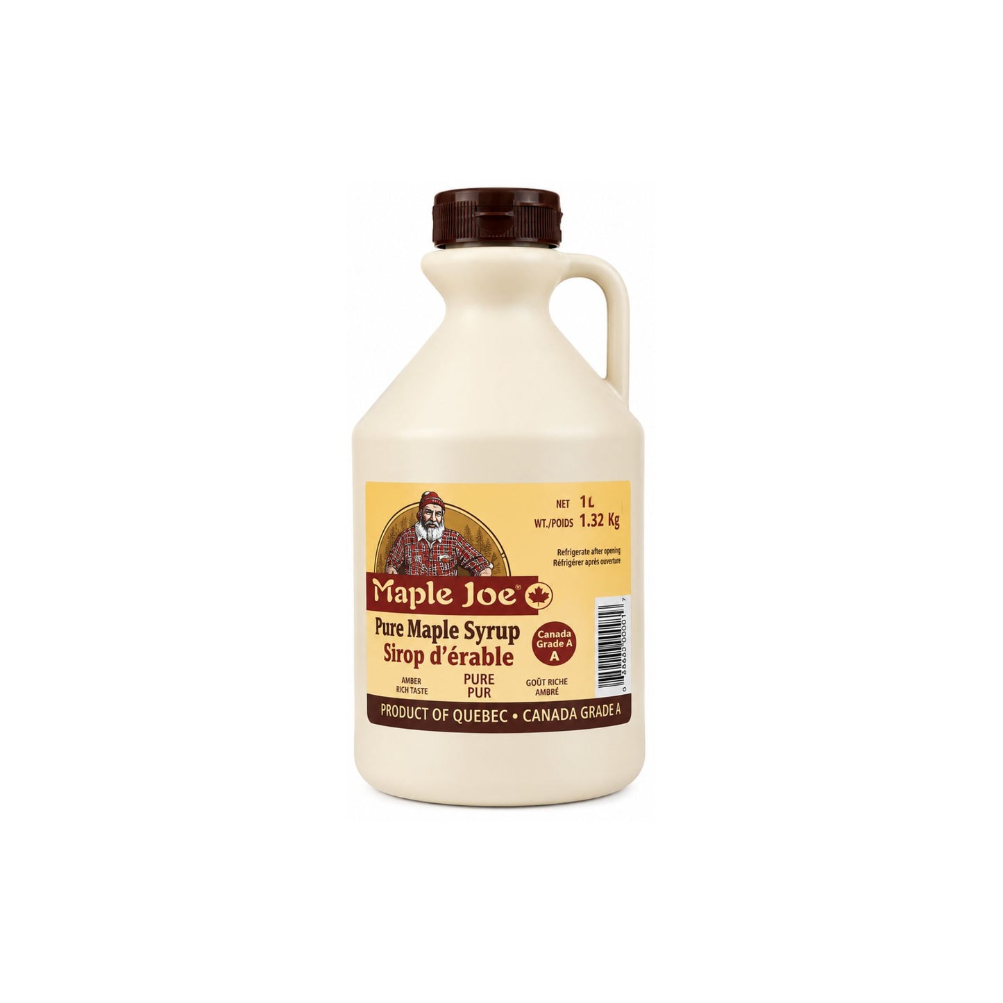 Maple Joe Maple Syrup | Dark Robust Taste 1 litre